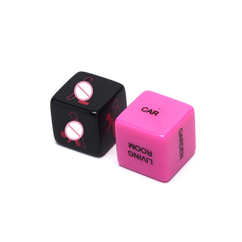 5PCS Assorted sex dice with bag