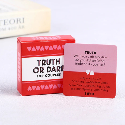 Mini Truth Or Dare For Couples Cards Game